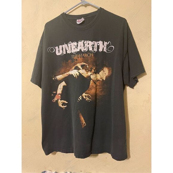 Unearth The March Tour 2009 Concert Shirt XL - Picture 1 of 7